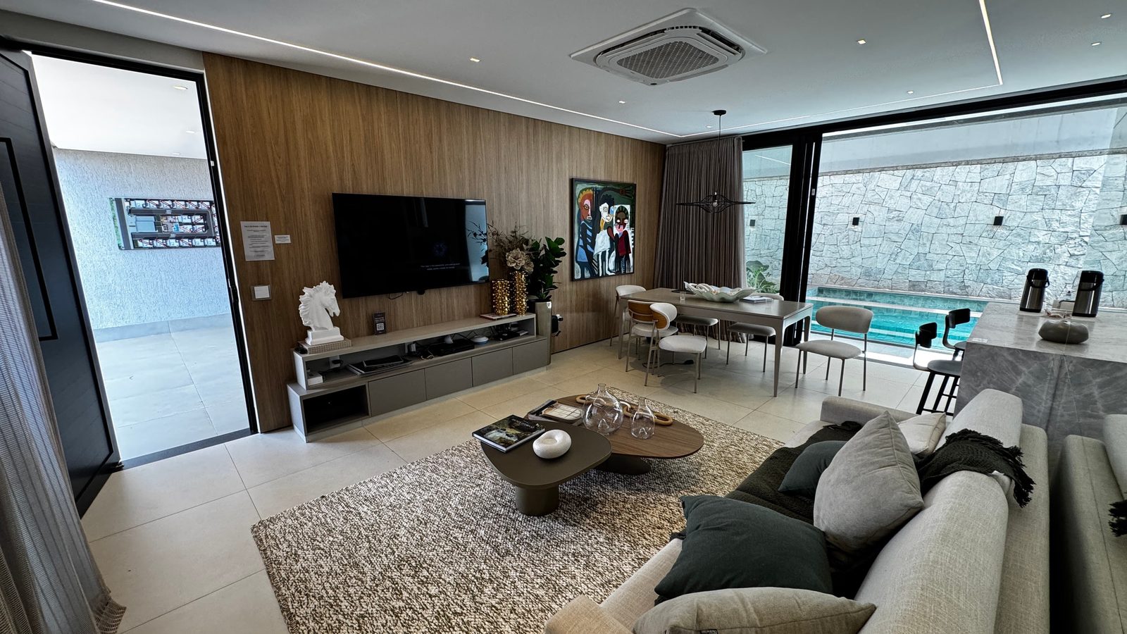 Sala integrada Elegance Residence