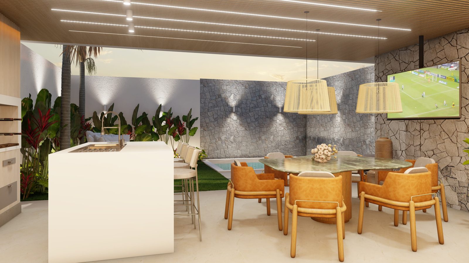 Casa Premier - espaço gourmet